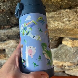 Well sought after Pottery Barn Kids Toy Story 12oz water bottle